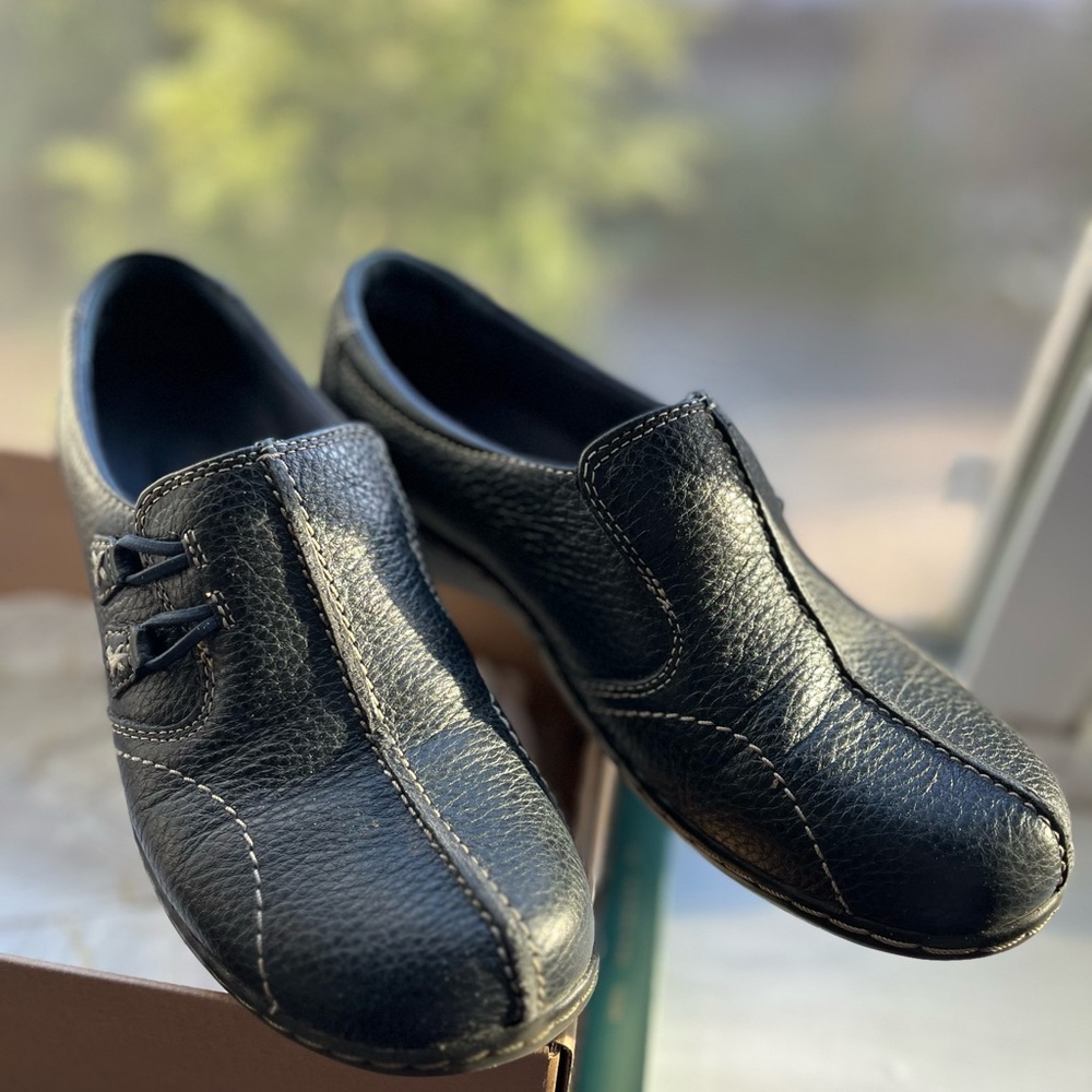 Women’s Clarks Leather Loafers